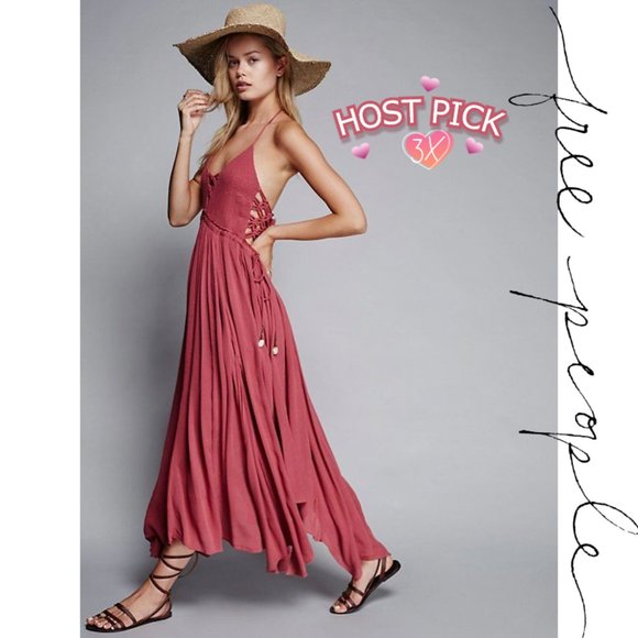 Free People Dresses & Skirts - Free People RARE Coconuts All Day Macrame Maxi Dress